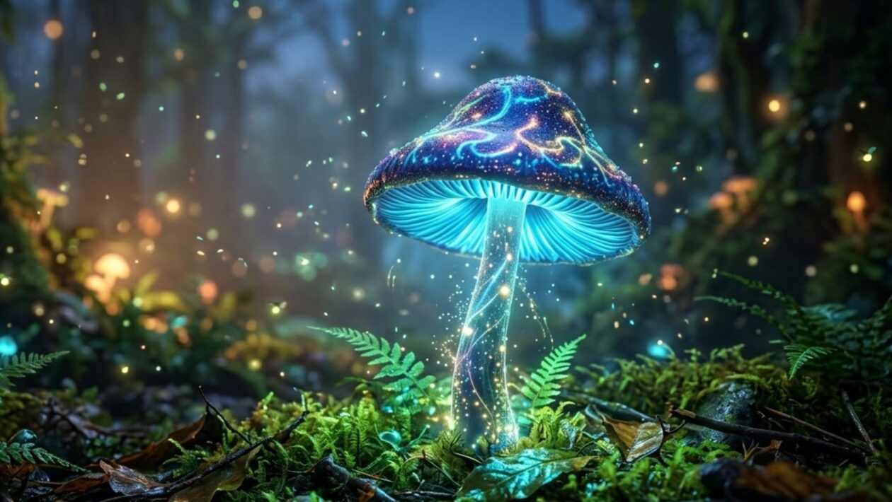 Derivados da psilocina prometem tratar depressão sem alucinações. (Foto: Fala Ciência via Gemini)