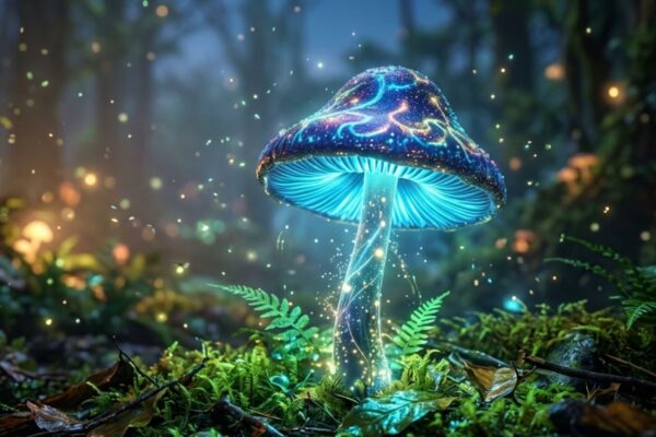 Derivados da psilocina prometem tratar depressão sem alucinações. (Foto: Fala Ciência via Gemini)