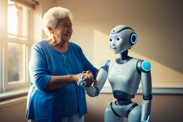 Robôs humanoides podem superar carros até 2060 (Imagem: Alemedia.id via Canva)