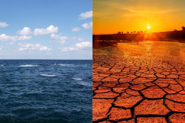 Oscilações oceânicas podem estar evitando uma seca global simultânea (Imagem: Rere Oo Oo's Images/ Getty Images)