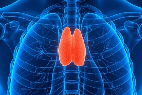 Estudo liga timo à longevidade e proteção. (Foto: Fala Ciência via Gemini)