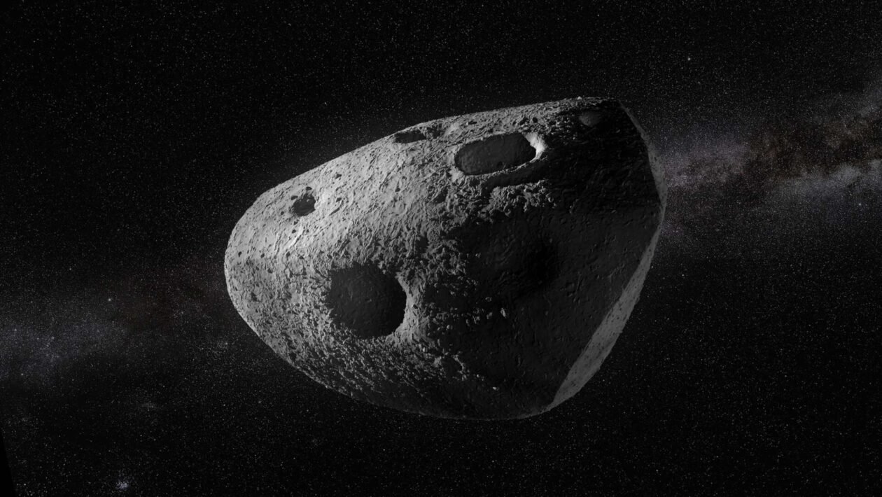 Asteroide Apophis passará tão perto que poderá ser visto a olho nu (Imagem: ESA)