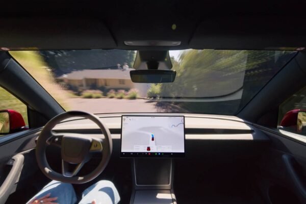 Tesla usa gamificação para tornar direção assistida mais envolvente e interativa (Imagem: Tesla/ X)