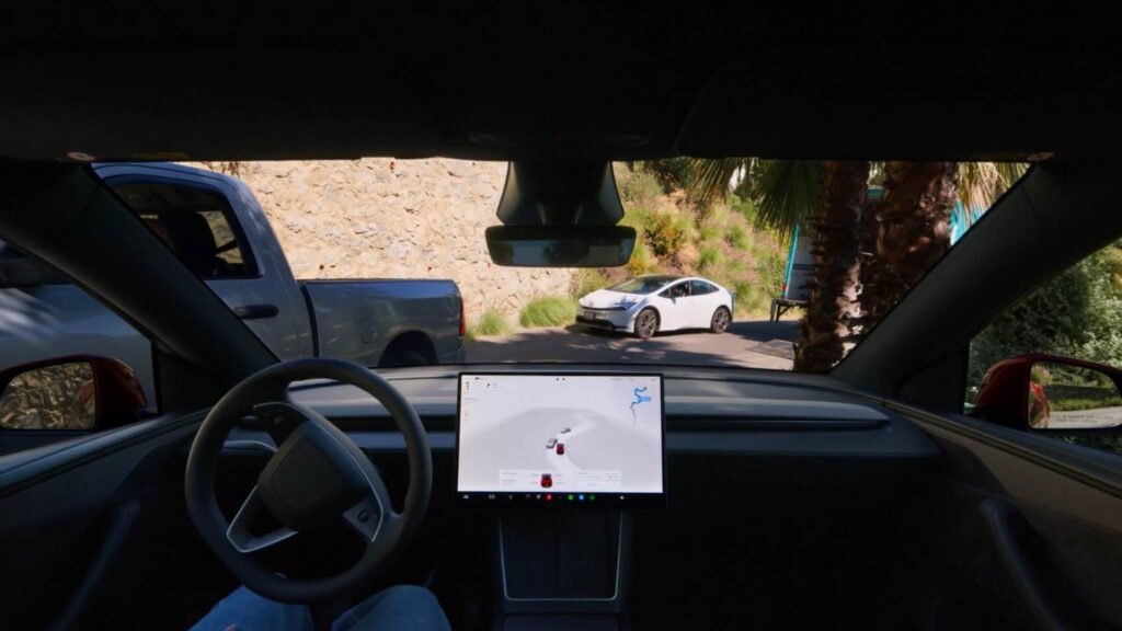 Novo sistema FSD traz métricas e incentiva uso contínuo pelos motoristas (Imagem: Tesla/ X)
