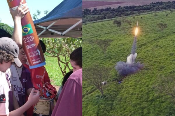 Alunos da USP criam foguete híbrido inovador mesmo sem curso aeroespacial (Imagem: Projeto Júpiter/ Divulgação)
