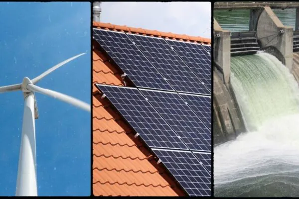 Fontes de energia renovável são chave para um futuro mais sustentável (Imagem: Canva)