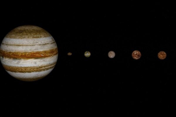 Campo magnético de Júpiter pode explicar suas luas gigantes (Imagem: Getty Images via Canva)