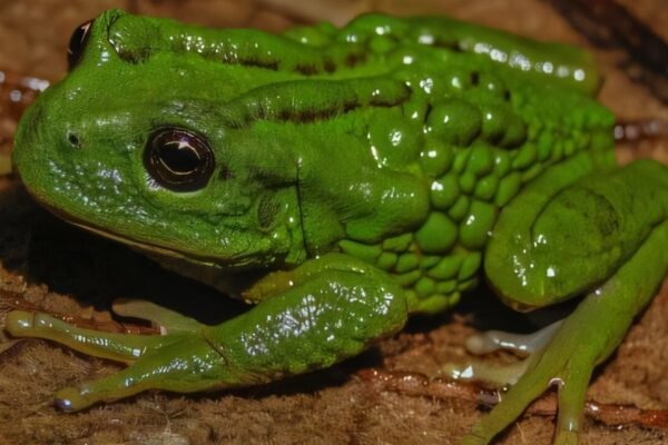 Rã amazônica surpreende ao desenvolver ovos em bolsa nas costas (Imagem: Zootaxa)