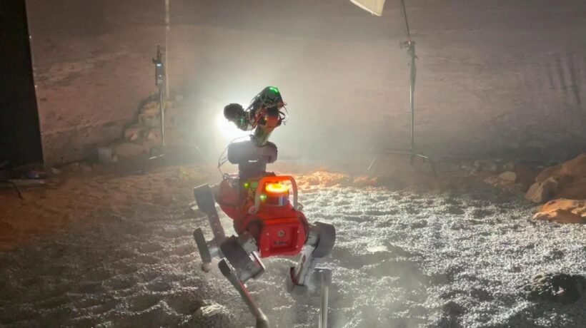 Robô semiautônomo analisa rochas em Marte com rapidez e precisão inéditas (Imagem: Tomaso Bontognali)