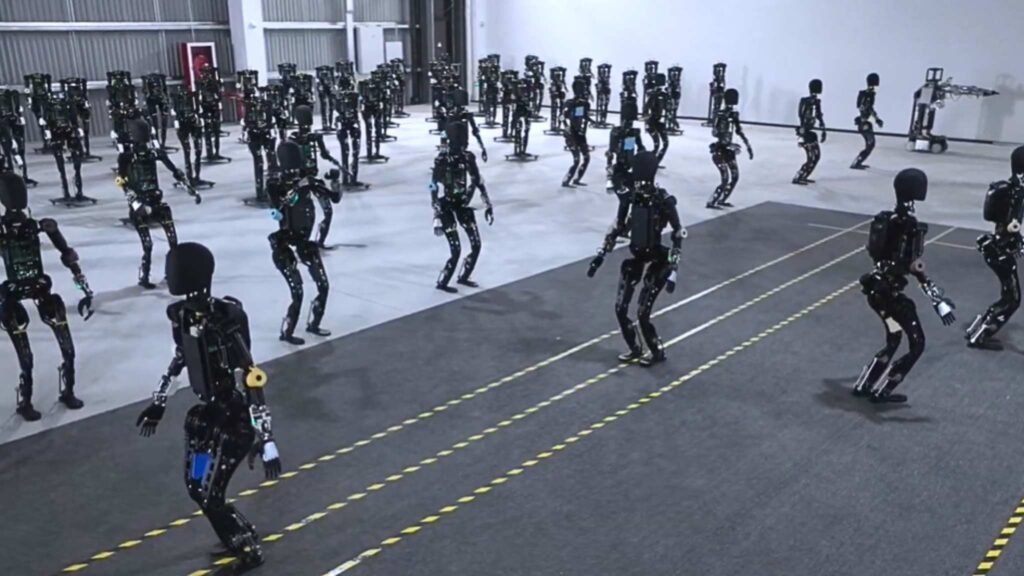 Automação avança com robôs fabricando outros robôs em alta precisão (Imagem: AGIBOT/ Divulgação)
