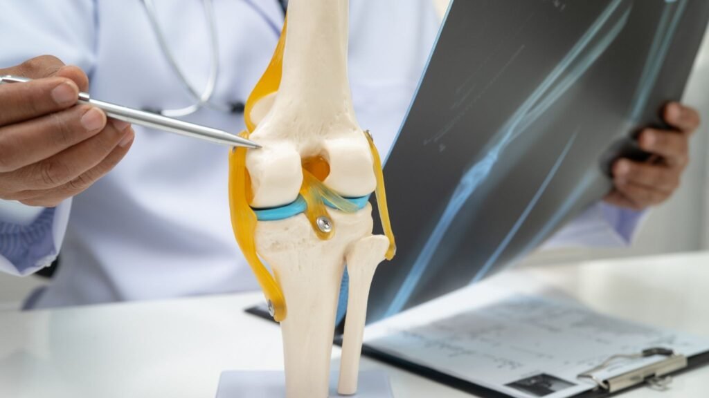 Alimentação ruim agrava artrite nos joelhos. (Foto: Pamai's Images via Canva)