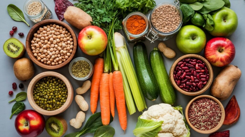 Dieta equilibrada ajuda saúde e o meio ambiente. (Foto: Stan Horias via Canva)