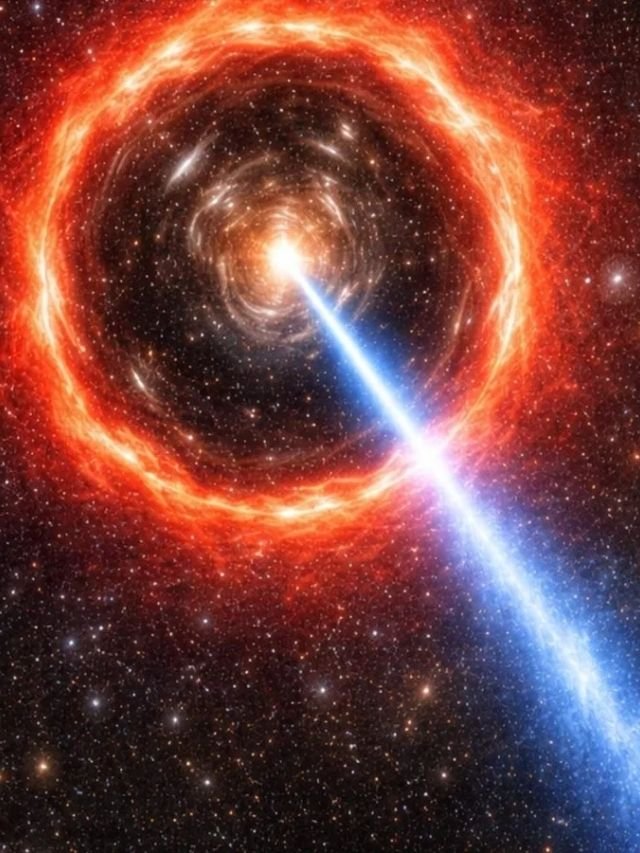 Laser cósmico atravessa bilhões de anos até a Terra