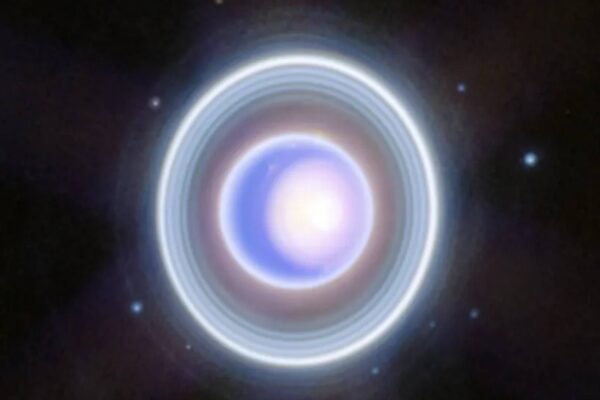 Imagem do James Webb revela Urano e seus anéis em detalhes impressionantes (Imagem: NASA, ESA, CSA, STScI)