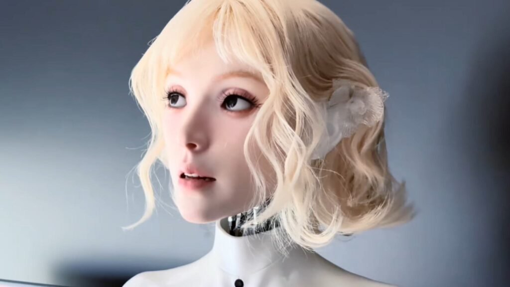 Origin F1 surpreende com expressões naturais e comunicação quase humana (Imagem: AheadForm)
