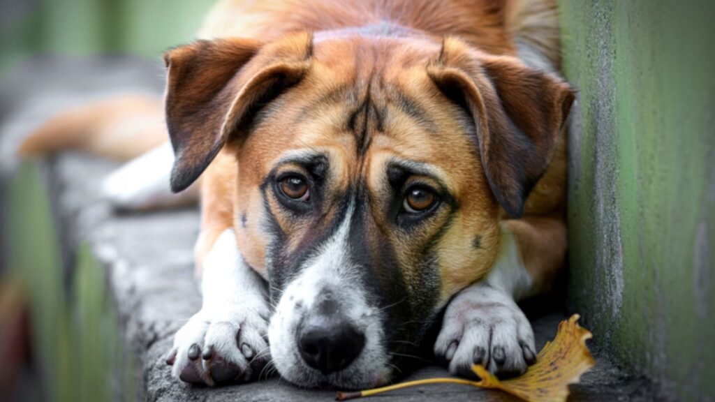 Cães escondem dor; observe sinais sutis. (Foto: Gabi Gavrila via Canva)