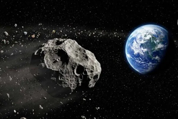 Estudo sugere que asteroides que acompanham a Terra vêm do cinturão principal. (Imagem: Fala Ciência via Gemini)