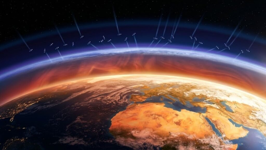 O efeito inesperado do CO₂ na atmosfera surpreendeu até os pesquisadores climáticos. (Imagem: Fala Ciência via Gemini)
