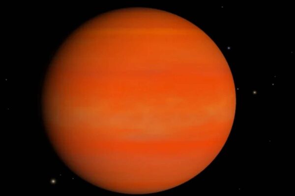 Exoplaneta gigante surpreende cientistas com nuvens exóticas, calor extremo e ventos supersônicos. (Imagem: NASA)