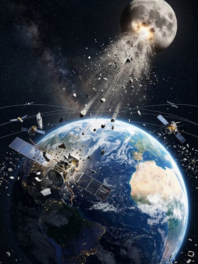 Asteroide na Lua poderia destruir satélites na Terra