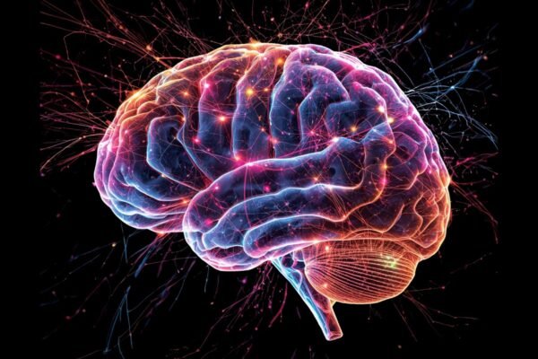 Saúde mental e sono afetam o cérebro diretamente. (Foto: Fala Ciência via Canva)