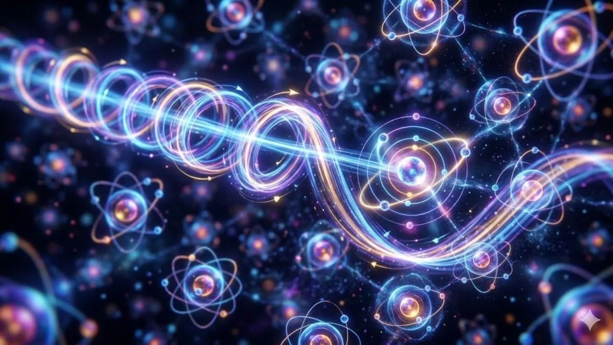 Nova descoberta permite controlar a luz usando apenas sua geometria natural e invisível. (Imagem: Fala Ciência via Gemini)