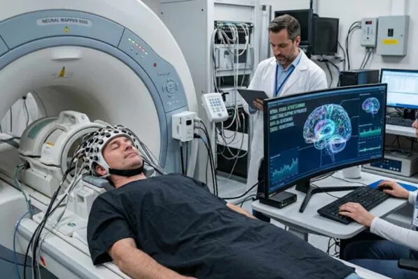 E se sua mente pudesse continuar existindo dentro de um computador? (Imagem: Fala Ciência via Gemini)