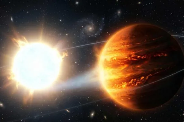 Neste planeta, um ano termina antes mesmo que um único dia chegue ao fim. (Imagem: Fala Ciência via Gemini)