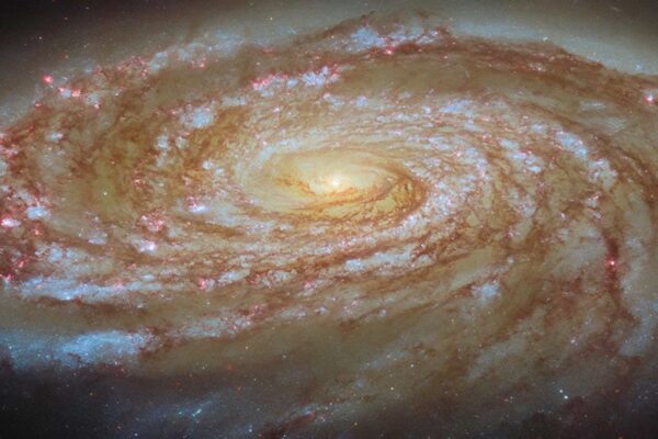 Hubble registra galáxia M88 em transformação durante jornada pelo Aglomerado de Virgem. (Imagem: ESA/Hubble e NASA, D. Thilker)