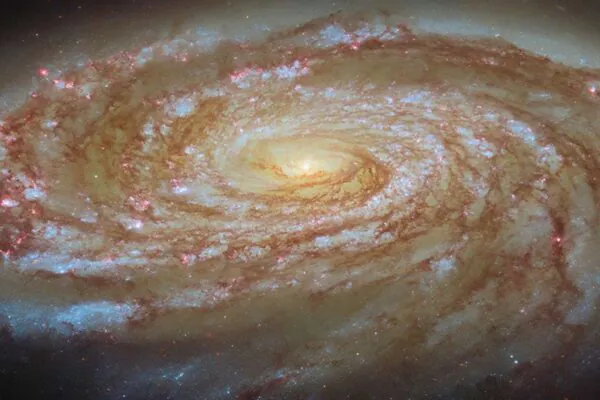 Hubble registra galáxia M88 em transformação durante jornada pelo Aglomerado de Virgem. (Imagem: ESA/Hubble e NASA, D. Thilker)