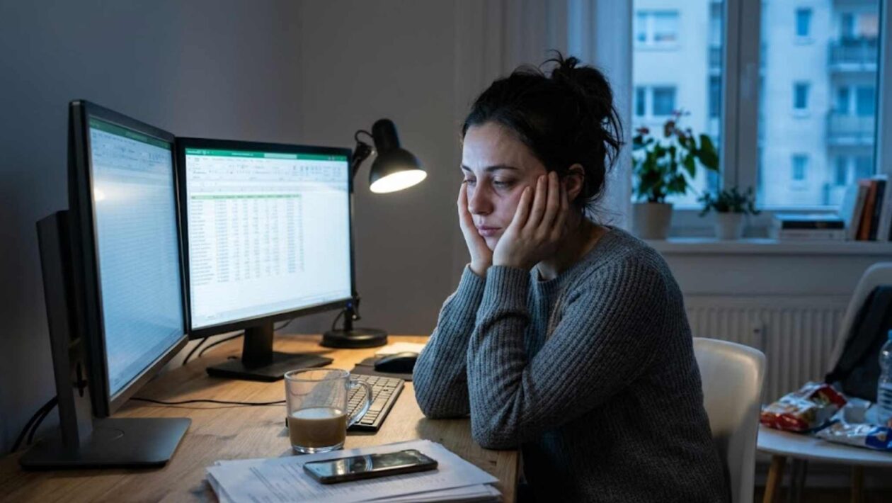 Uma noite sem dormir já altera seu cérebro, metabolismo e imunidade. (Imagem: Fala Ciência via Gemini)