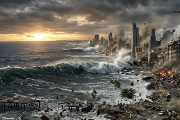 Um segundo sem a rotação da Terra bastaria para transformar o planeta em um verdadeiro caos. (Imagem: Fala Ciência via Gemini)