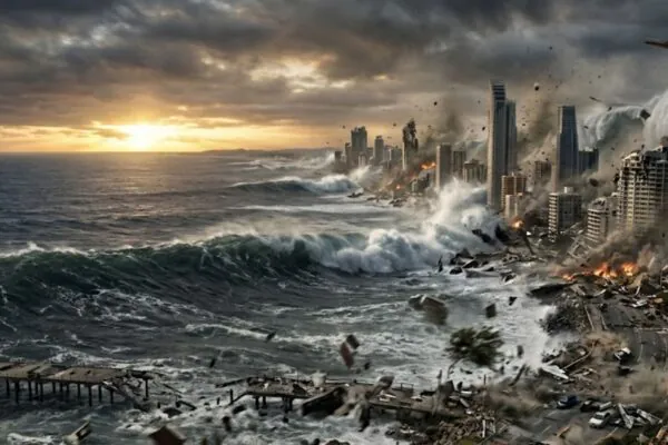 Um segundo sem a rotação da Terra bastaria para transformar o planeta em um verdadeiro caos. (Imagem: Fala Ciência via Gemini)