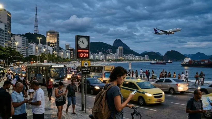 Sem satélites, GPS, previsões do tempo e comunicações globais entrariam em colapso. (Imagem: Fala Ciência via Gemini)