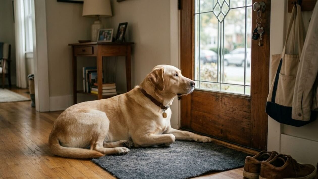 O que seu cachorro sente quando você sai de casa?