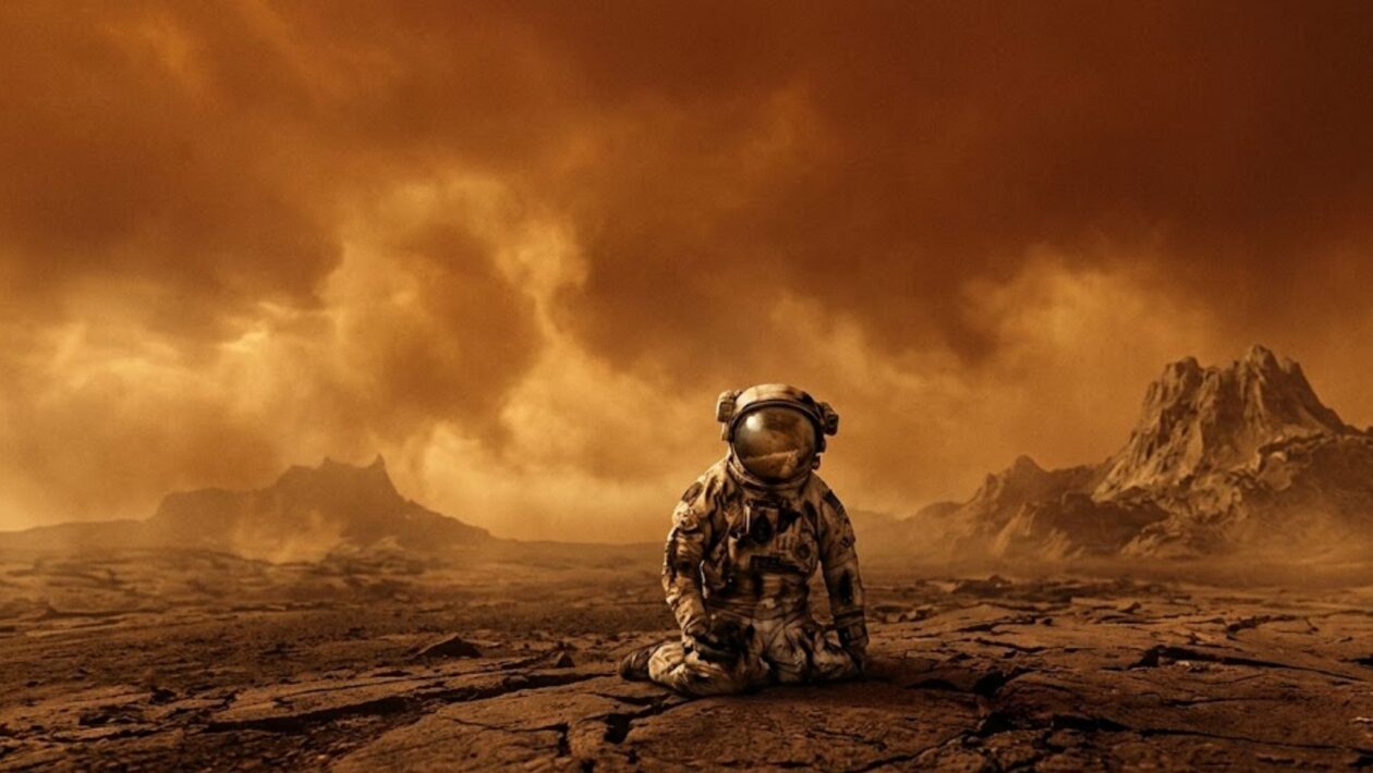 Vênus destruiria um ser humano em minutos (Imagem: Fala Ciência via Gemini)