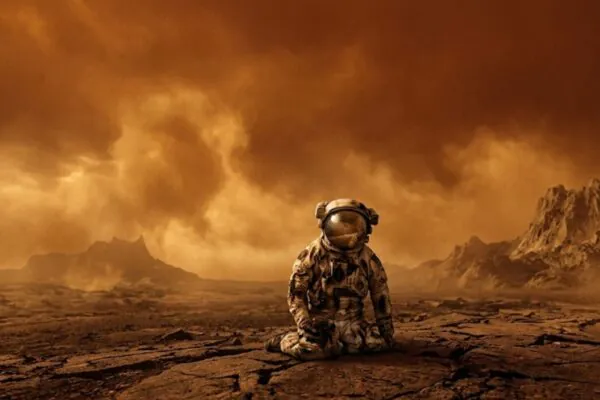 Vênus destruiria um ser humano em minutos (Imagem: Fala Ciência via Gemini)