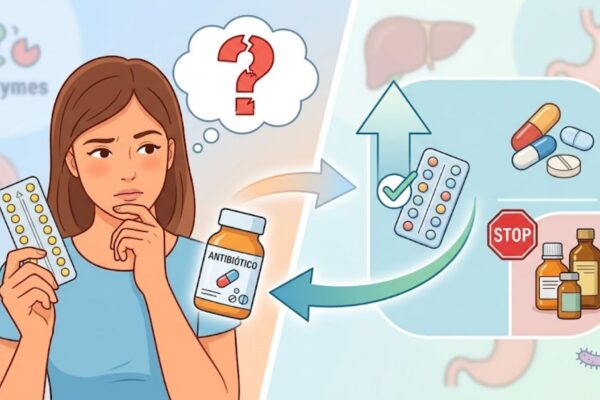 Nem todo antibiótico reduz o efeito da pílula. (Foto: Fala Ciência via Gemini)