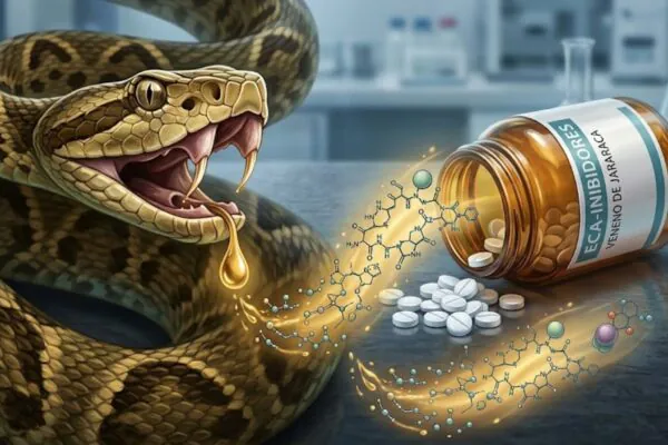 Descoberta ligou veneno de cobra a medicamentos. (Foto: Fala Ciência via Gemini)