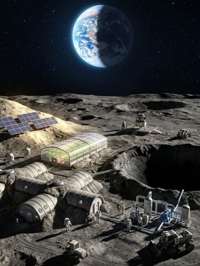 Como seria a primeira cidade humana na Lua?