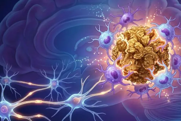 Células imunológicas limpam placas de Alzheimer após novo tratamento. (Foto: Fala Ciência via Gemini)