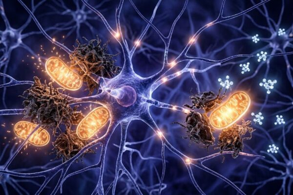 Novo composto protege neurônios e mitocôndrias. (Foto: Fala Ciência via Gemini)