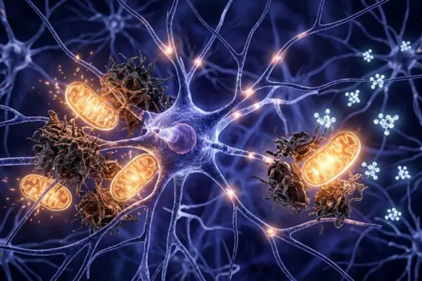 Novo composto protege neurônios e mitocôndrias. (Foto: Fala Ciência via Gemini)