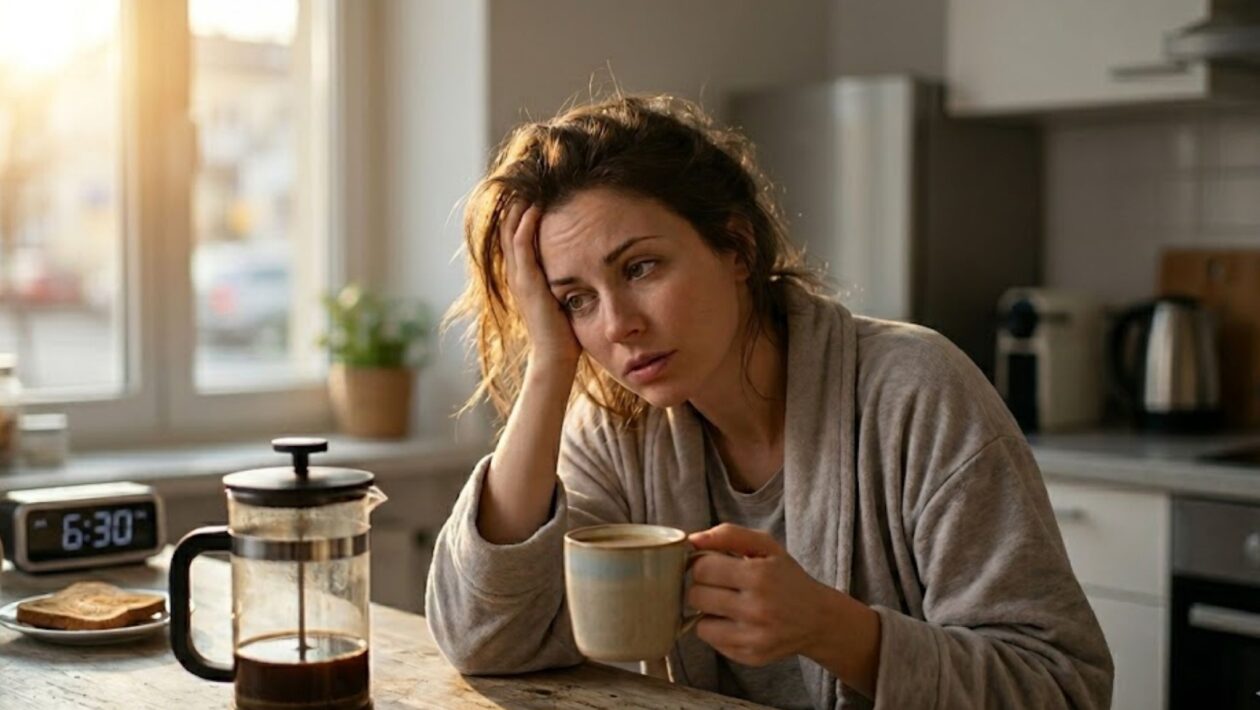 Tomar café cedo demais pode reduzir seus efeitos. (Foto: Fala Ciência via Gemini)