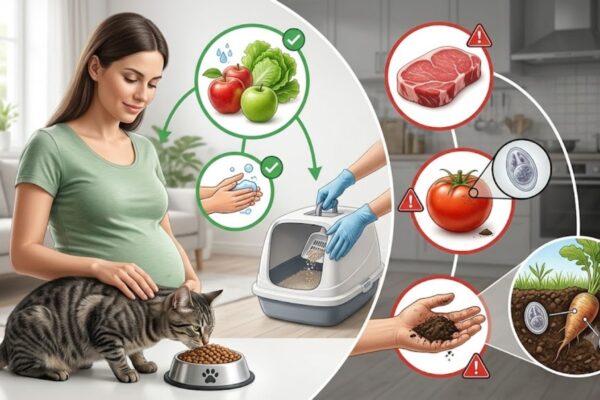Gato doméstico raramente é a fonte da toxoplasmose. (Foto: Fala Ciência via Gemini)