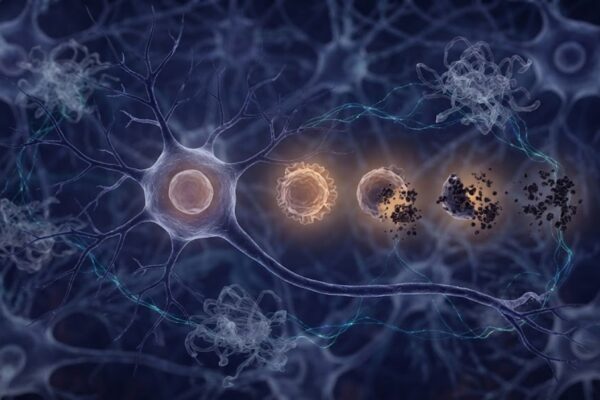 Cientistas descobrem como Alzheimer destrói o núcleo celular. (Foto: Fala Ciência via Gemini)